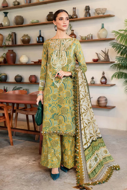 3 Piece Unstitched Lawn Suit | MPT-2513-B