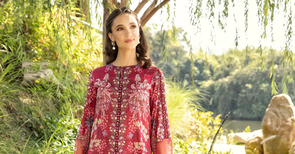 3 Piece Unstitched Lawn Suit | MPT-2514-B