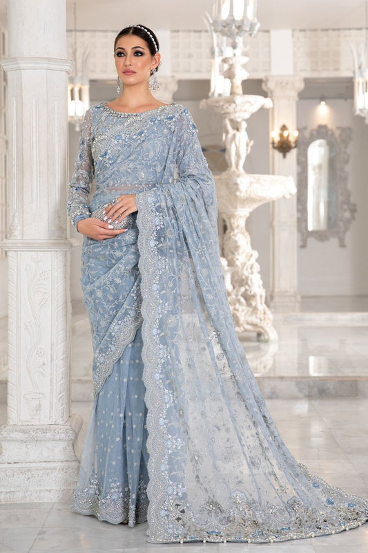 Maria.B.SAREE Ice Blue MC-049 - SFC