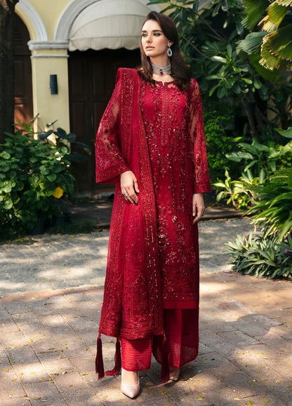 Gulaal Unstitched Embellished Organza Suit | Charlotte | SLC