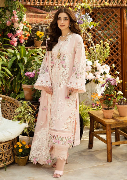 Elaf Luxury Lawn Unstitched Suit ELM#2A - Mahgul - SBC