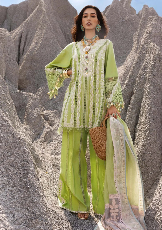 Saira Shakira 3 Piece Unstitched Luxury Lawn Suit - NADINE-B | SML