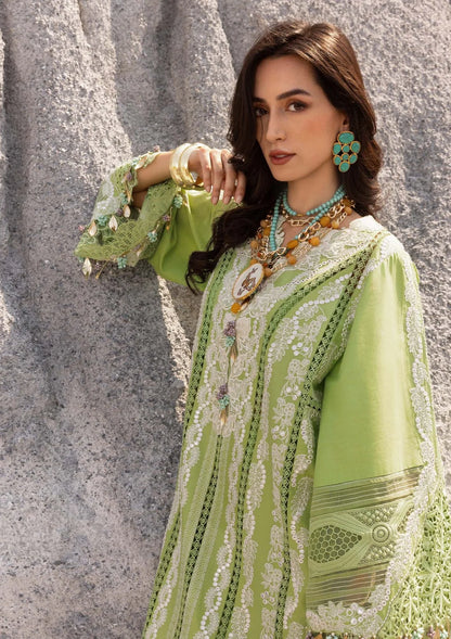 Saira Shakira 3 Piece Unstitched Luxury Lawn Suit - NADINE-B | SML