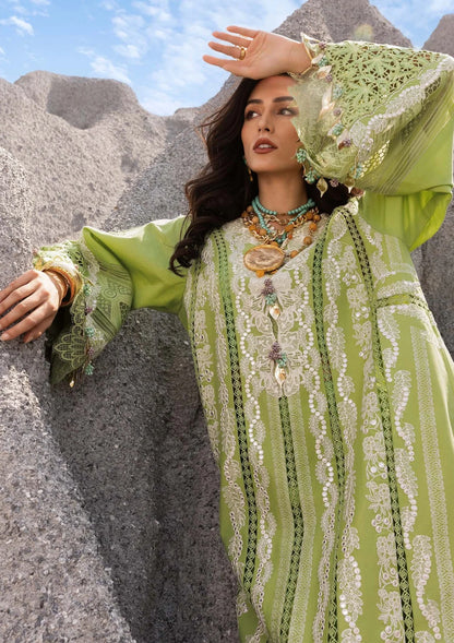 Saira Shakira 3 Piece Unstitched Luxury Lawn Suit - NADINE-B | SML