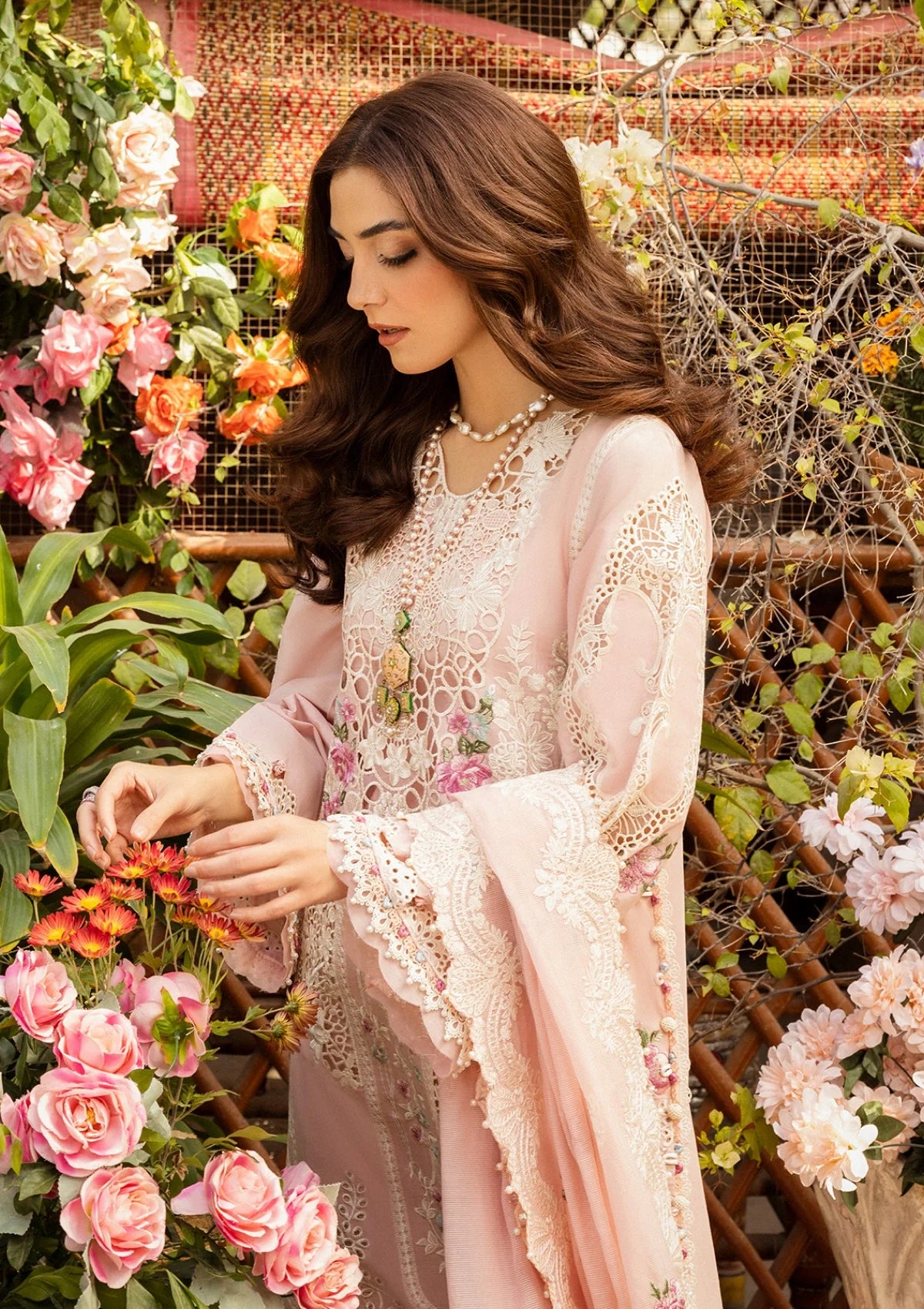 Elaf Luxury Lawn Unstitched Suit ELM#2A - Mahgul - SBC