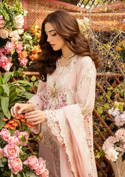 Elaf Luxury Lawn Unstitched Suit ELM#2A - Mahgul - SBC