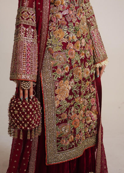 Hussain Rehar Unstitched Embellished Suit | Laali | SLC