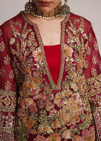Hussain Rehar Unstitched Embellished Suit | Laali | SLC