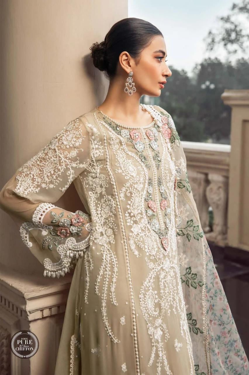 MARIA.B SKIN 3 Piece Suit - SFC