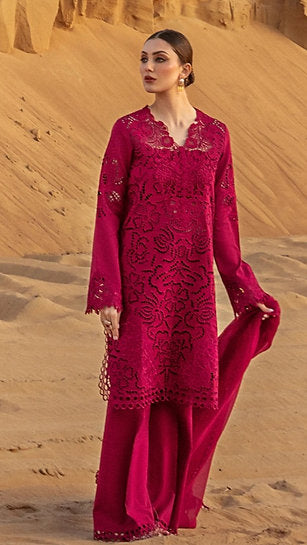 Rang Rasiya Lawn 3Piece Embroidered Suit - SBC