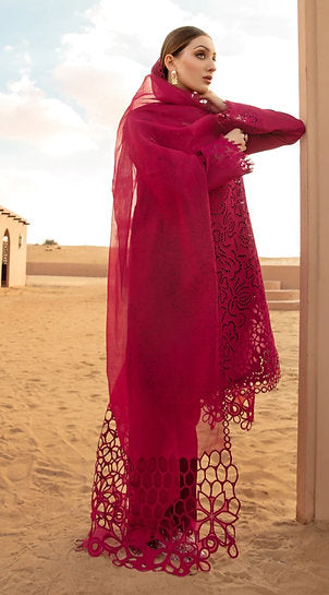 Rang Rasiya Lawn 3Piece Embroidered Suit - SBC
