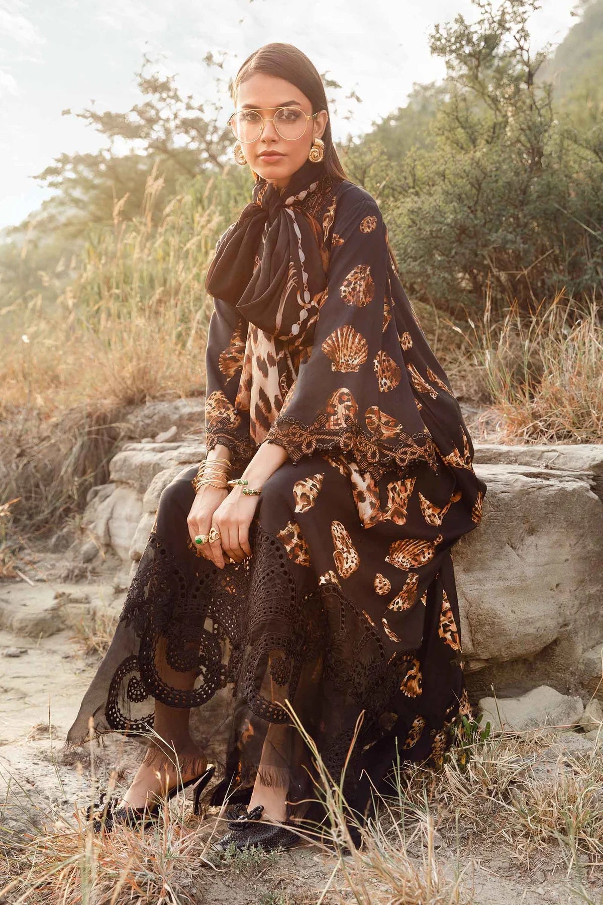3 Piece Unstitched Lawn Suit | MPT-2410-B