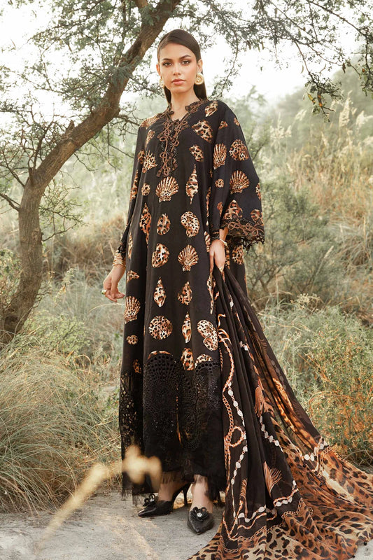 3 Piece Unstitched Lawn Suit | MPT-2410-B