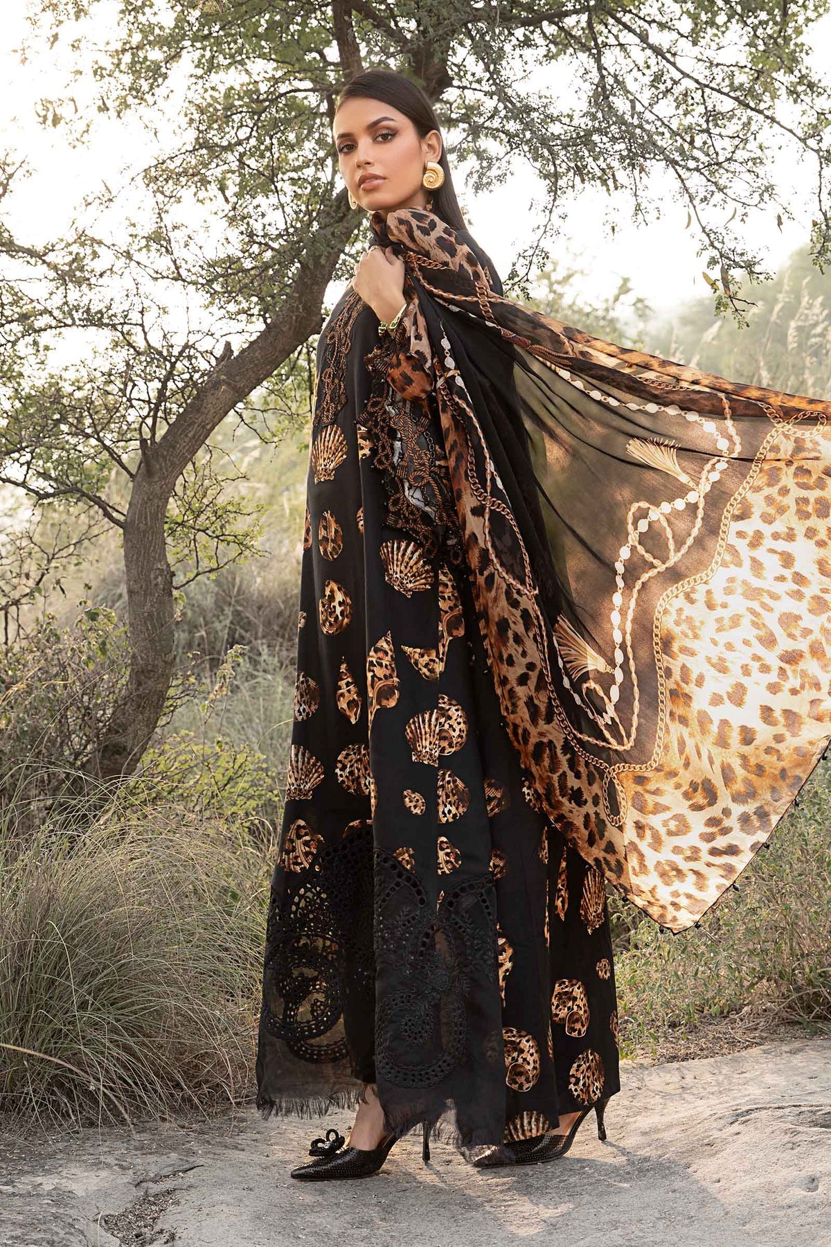 3 Piece Unstitched Lawn Suit | MPT-2410-B
