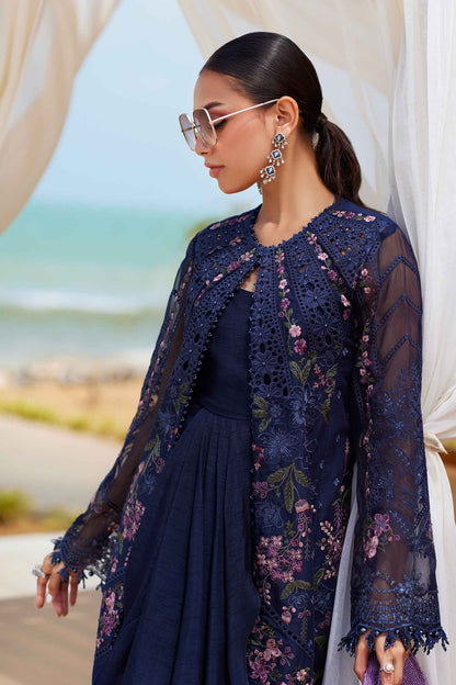 Maria.B 3 Piece Unstitched Embroidered Lawn Suit | EL-25-10