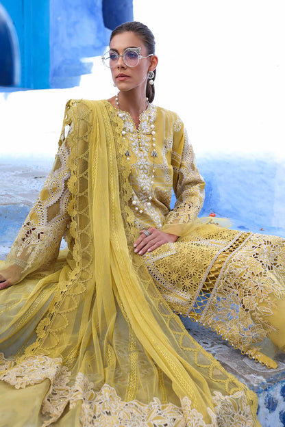 3 Piece Unstitched Embroidered Lawn Suit | D-2512-A | SML