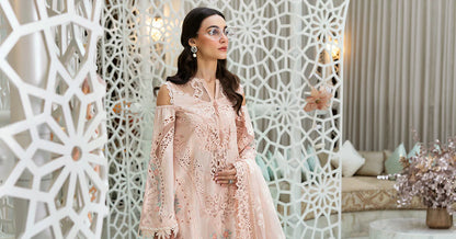 3 Piece Unstitched Embroidered Dobby Lawn Suit | D-2513-A | SML