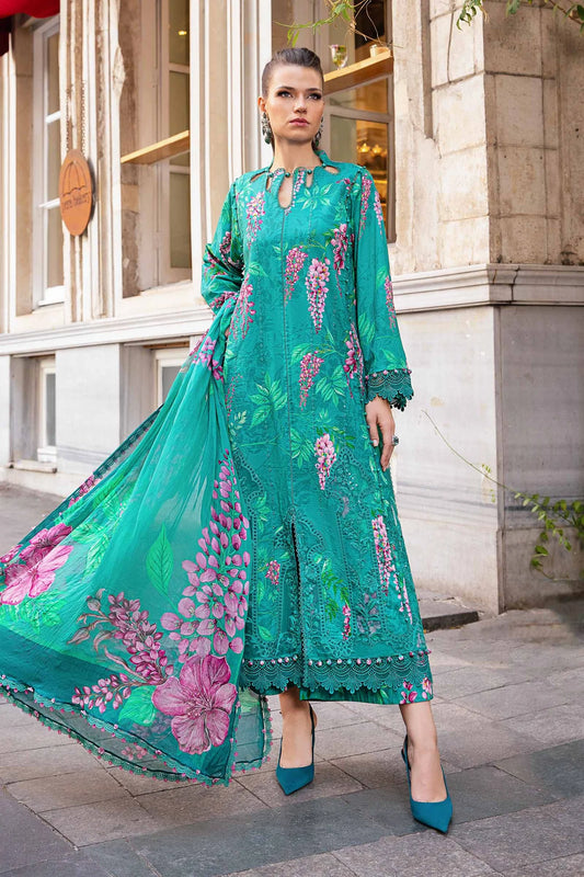 MARIA.B. 3 Piece Unstitched Suit | MPT-2301-A