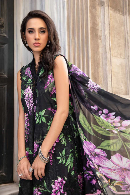 MARIA.B. 3 Piece Unstitched Suit | MPT-2301-B