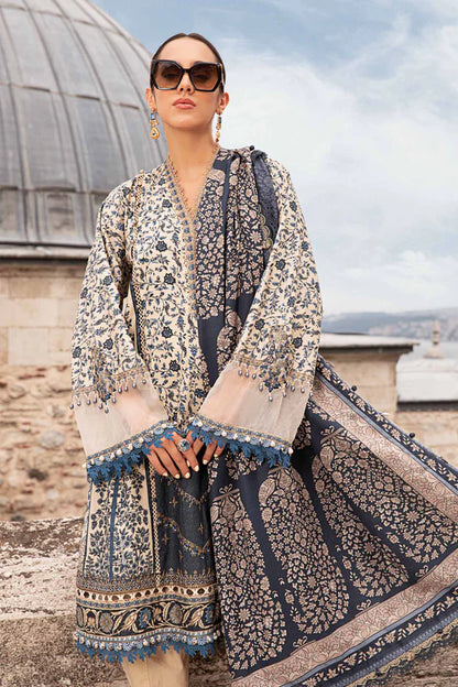 MARIA.B. 3 Piece Unstitched Suit | MPT-2302-A