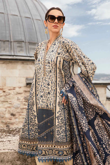 MARIA.B. 3 Piece Unstitched Suit | MPT-2302-A