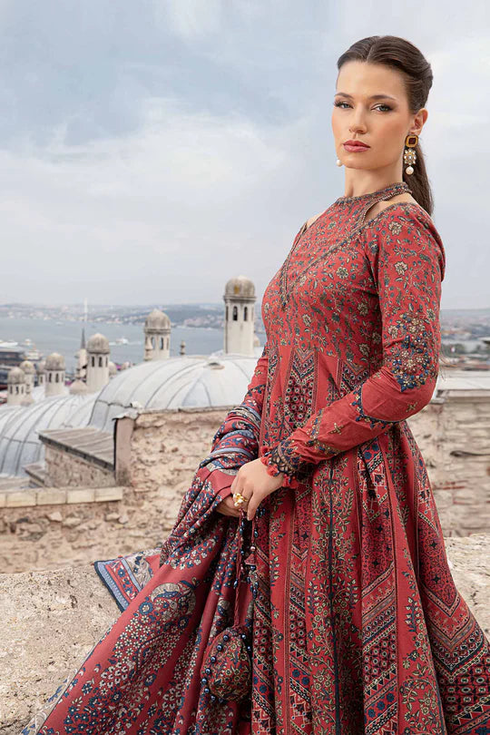 MARIA.B. 3 Piece Unstitched Suit | MPT-2302-B