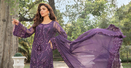 Unstitched Embroidered Chiffon Suit | MPC-24-102 | SLC