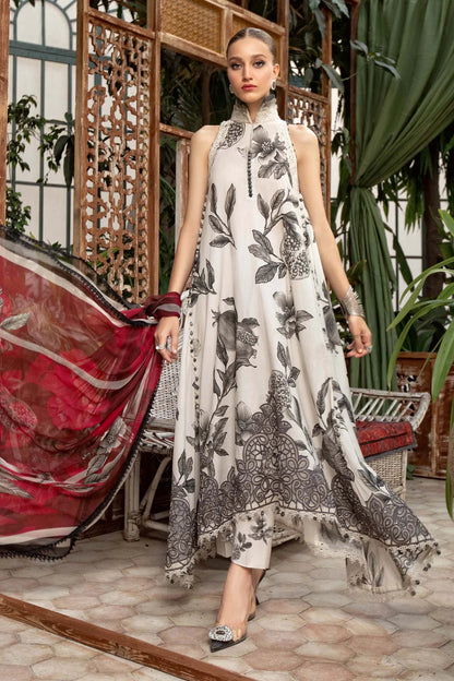3 Piece Unstitched | MPT-1803-A