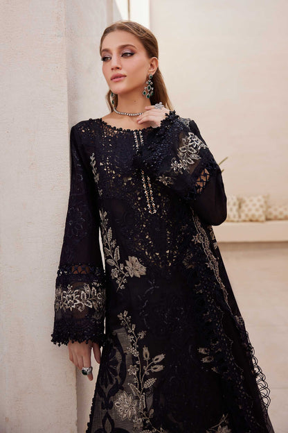 Maria.B 3 Piece Unstitched Embroidered Lawn Suit | EL-25-03