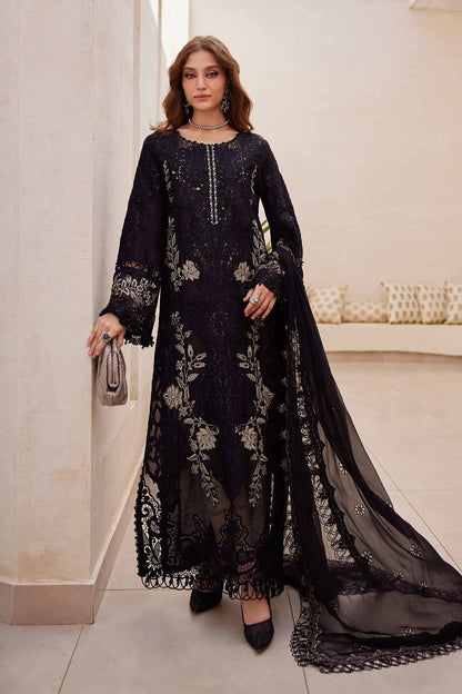Maria.B 3 Piece Unstitched Embroidered Lawn Suit | EL-25-03