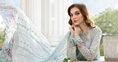 Unstitched Embroidered Chiffon Suit | MPC-24-103 | SLC