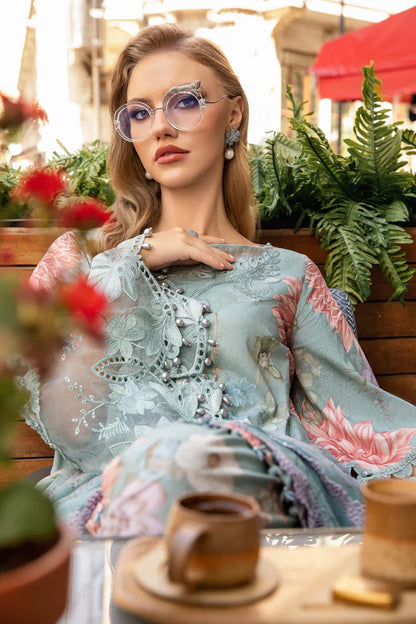MARIA.B.3 Piece Unstitched Lawn Suit | MPT-2306-A
