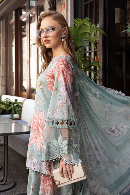 MARIA.B.3 Piece Unstitched Lawn Suit | MPT-2306-A