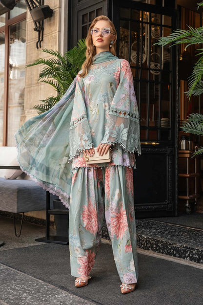 MARIA.B.3 Piece Unstitched Lawn Suit | MPT-2306-A