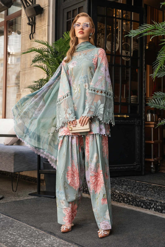 MARIA.B.3 Piece Unstitched Lawn Suit | MPT-2306-A