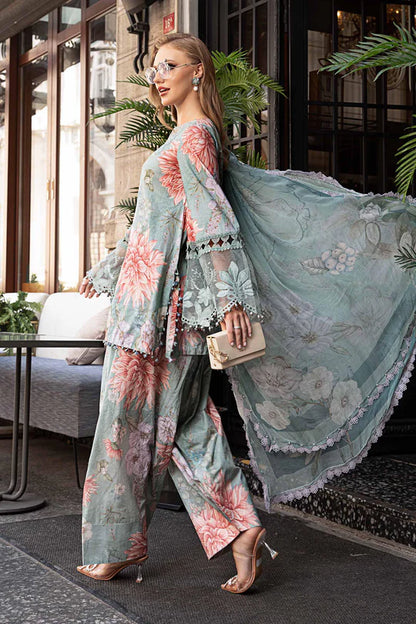 MARIA.B.3 Piece Unstitched Lawn Suit | MPT-2306-A