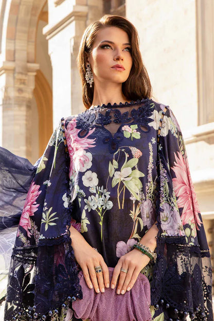 MARIA.B. 3 Piece Unstitched Suit | MPT-2306-B
