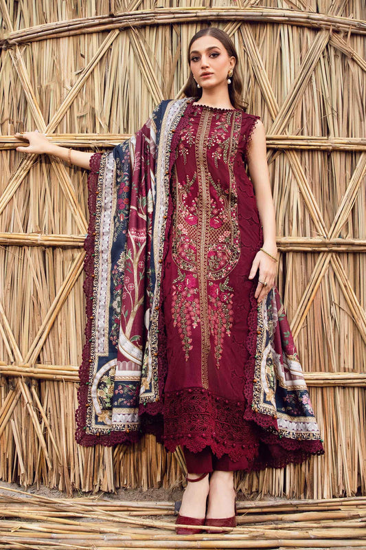 3 Piece Unstitched Lawn Suit | MPT-2406-B