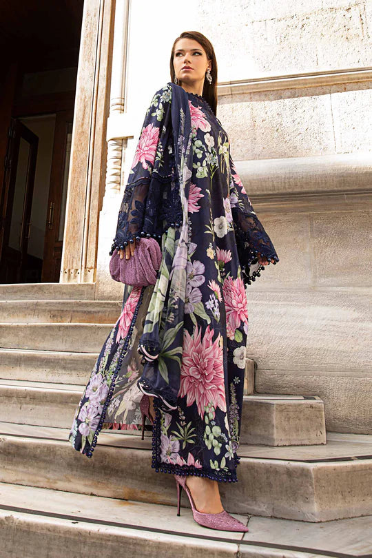 MARIA.B. 3 Piece Unstitched Suit | MPT-2306-B