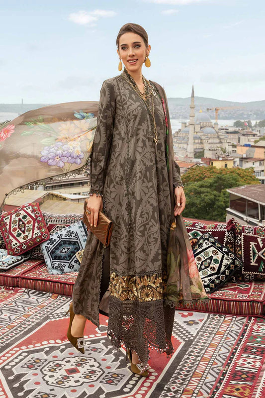 MARIA.B. 3 Piece Unstitched Suit | MPT-2307-A