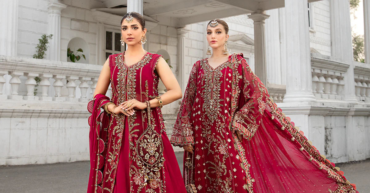Unstitched Embroidered Chiffon Suit | MPC-24-107 | SLC