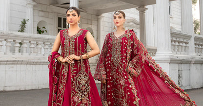 Unstitched Embroidered Chiffon Suit | MPC-24-107 | SLC
