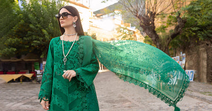 3 Piece Unstitched Embroidered Lawn Suit | D-2508-B | SML
