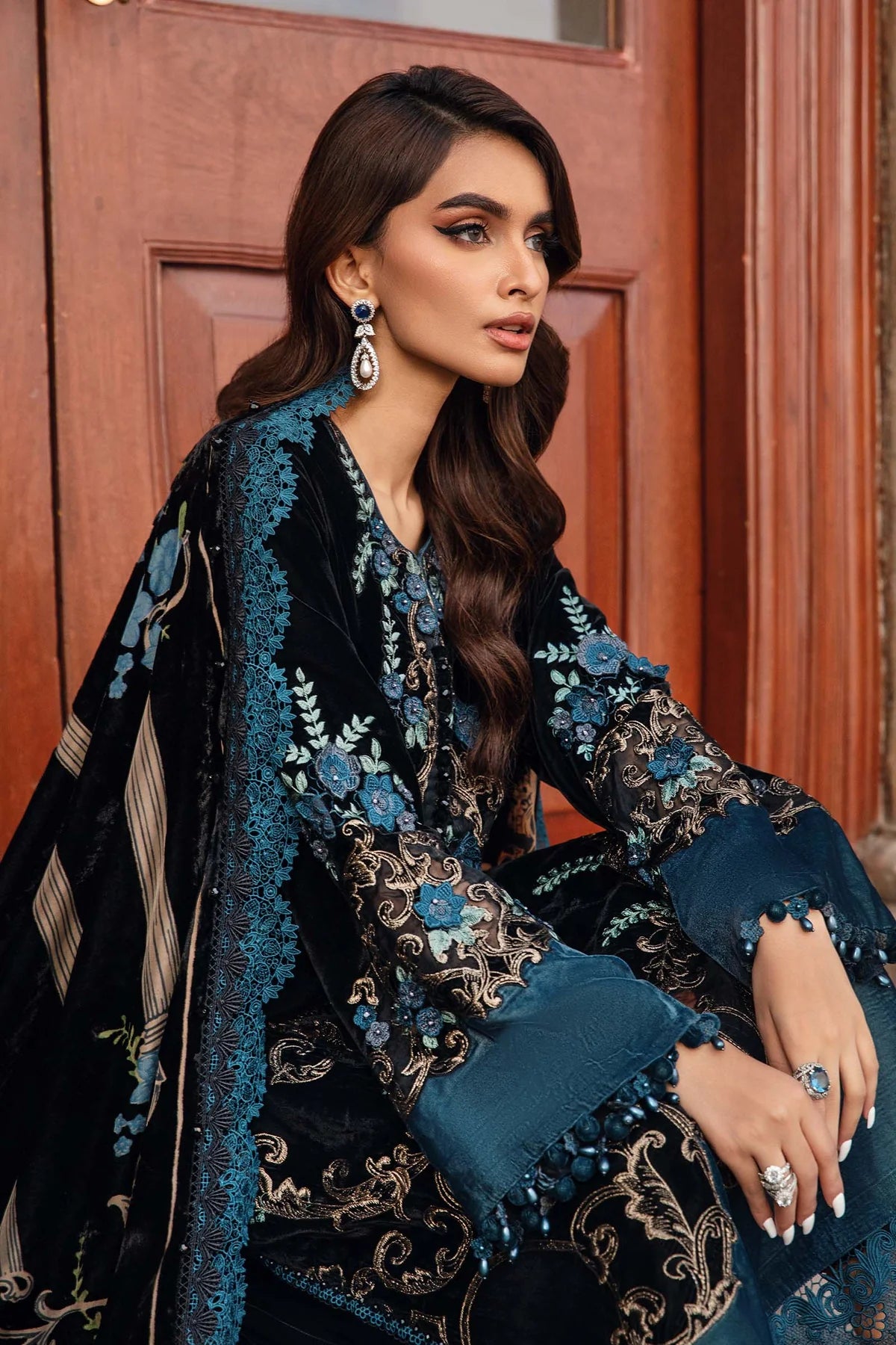 MARIA.B. 3 Piece Unstitched suit - MPT