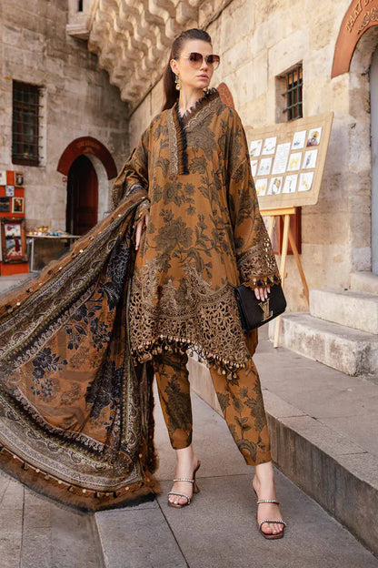 MARIA.B.  3 Piece Unstitched Lawn Suit | MPT-2309-A