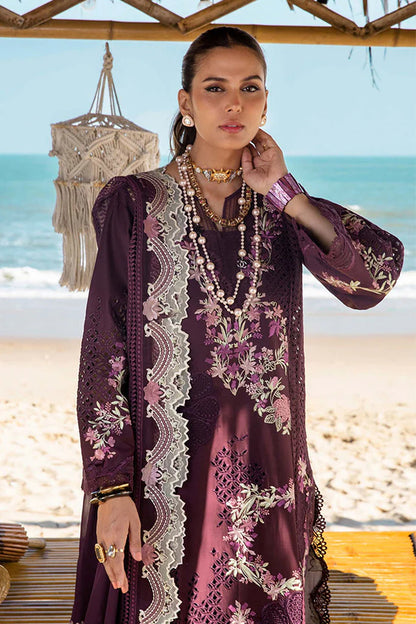 Saira Shakira 3 Piece Unstitched Luxury Lawn Suit - DAHLIA-B | SML