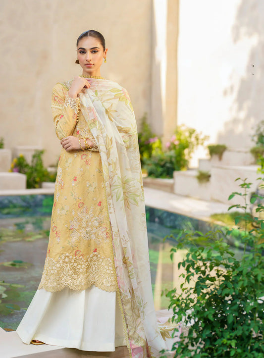 Iznik SFL-09 Luminary Lawn Unstitched Suit - SBC