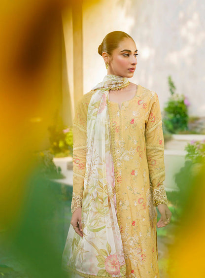 Iznik SFL-09 Luminary Lawn Unstitched Suit - SBC