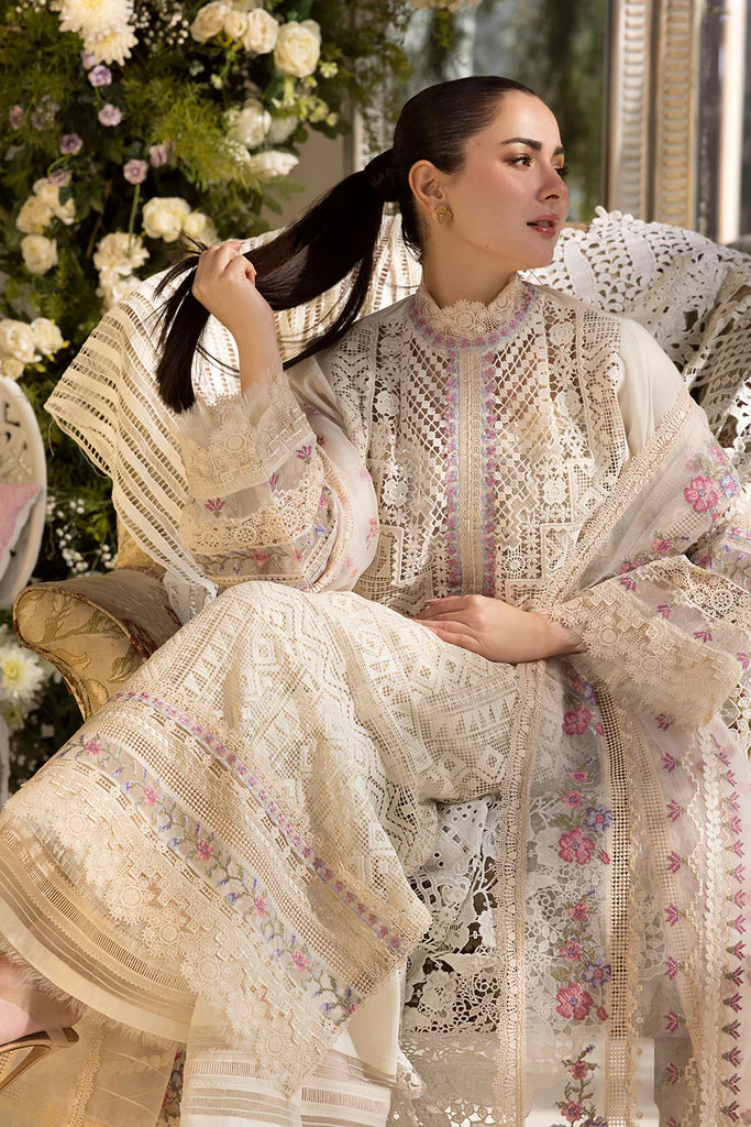 Sobia Nazir 3 Piece Unstitched Suit - Luxury Lawn 25 | L25-11B | SML