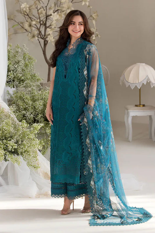 Sobia Nazir Luxury Lawn 2A 3Pc Unstitched Collection - SBC